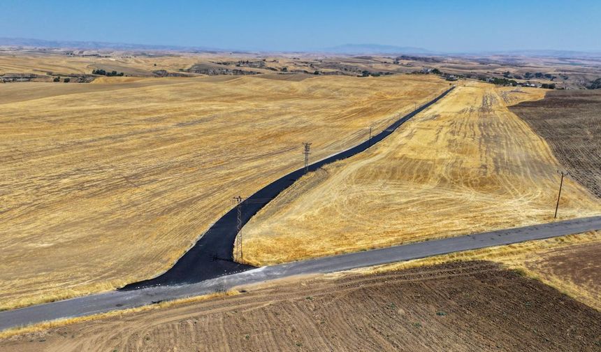 Seyhan Mezrası’na 1 Kilometrelik Yeni Asfalt Konforu