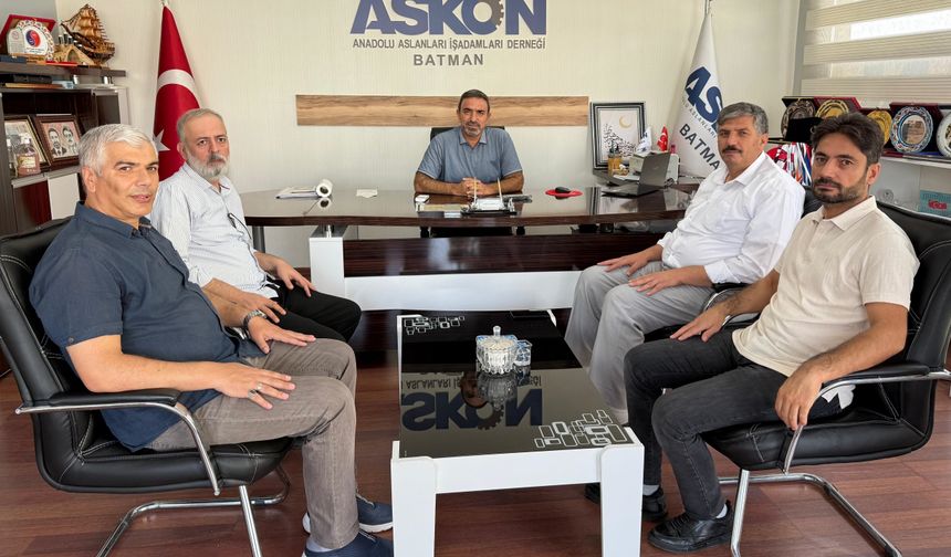 BATSO Başkanı Çiftçi’den ASKON’a Ziyaret