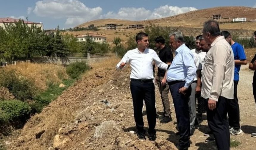 Kaymakam ve Başkan, Devam Eden Projeleri Yerinde İnceledi
