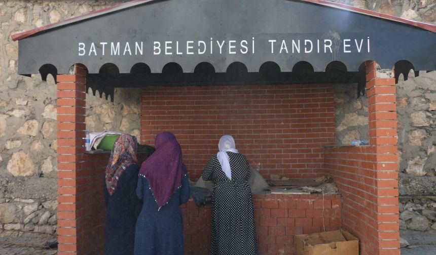 Batman’da Kadınlara Tandırla Destek: 91 Tandırevi Hizmete Girdi