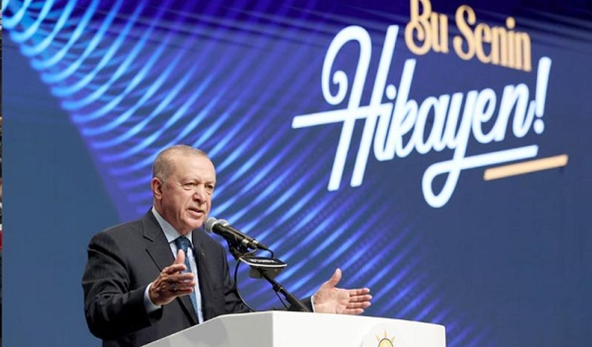 Cumhurbaşkanı Erdoğan; Terör duvarını yıkarak, huzurlu bir geleceğe yürüyelim