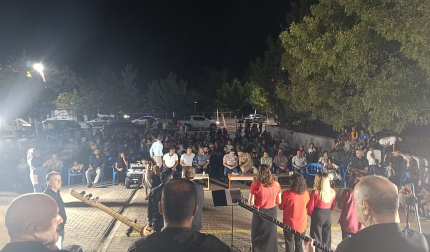 Gercüş’te Halk Konserine Yoğun İlgi
