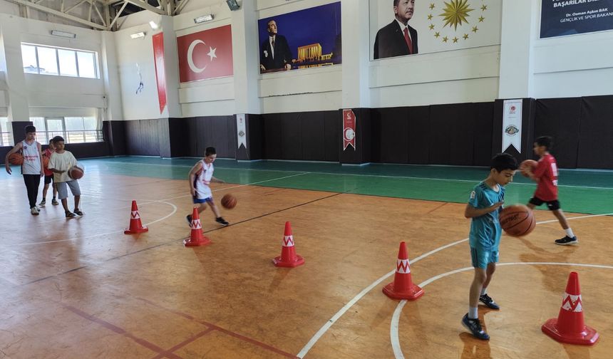 Batman’da Yaz Okullarında Basketbol Coşkusu