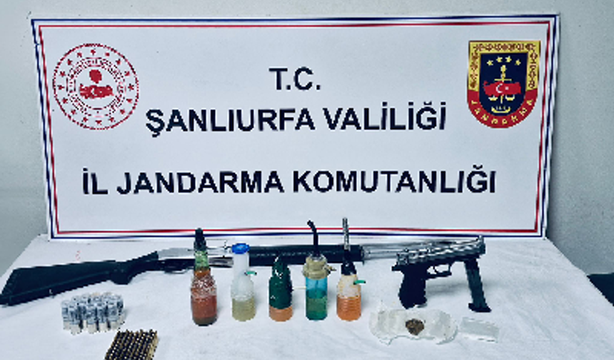 Silah ve uyuşturucu operasyonu: 8 gözaltı
