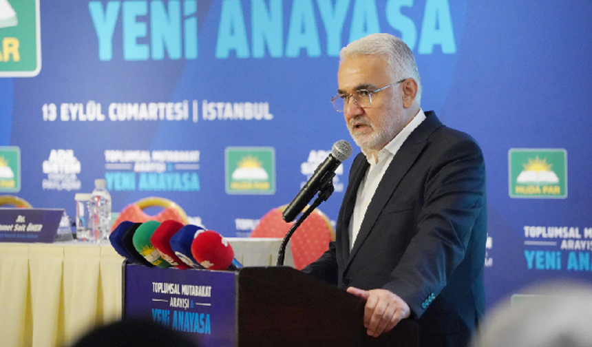 Yapıcıoğlu: Anayasa, toplumla ve toplumun değerleriyle çatışmamalı
