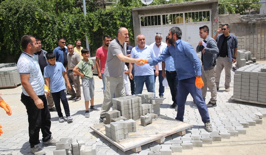 Batman’da Yaklaşık 80 Stadyum Büyüklüğünde Parke Taşı