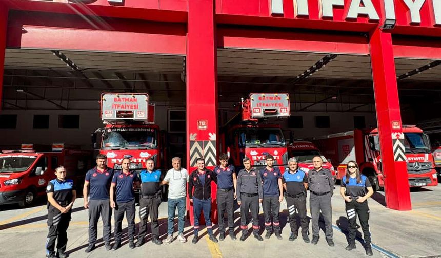 İTFAİYE HAFTASINDA ANLAMLI ZİYARET