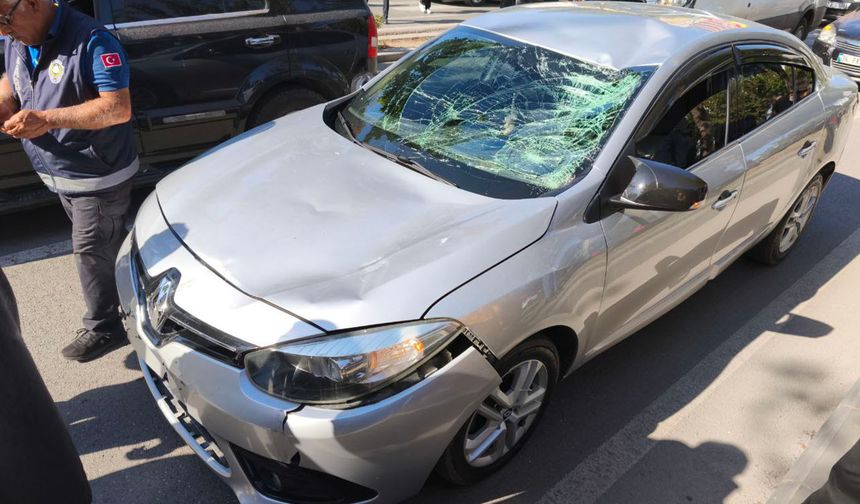 Batman'da otomobil, bisiklet sürücüsüne çarptı