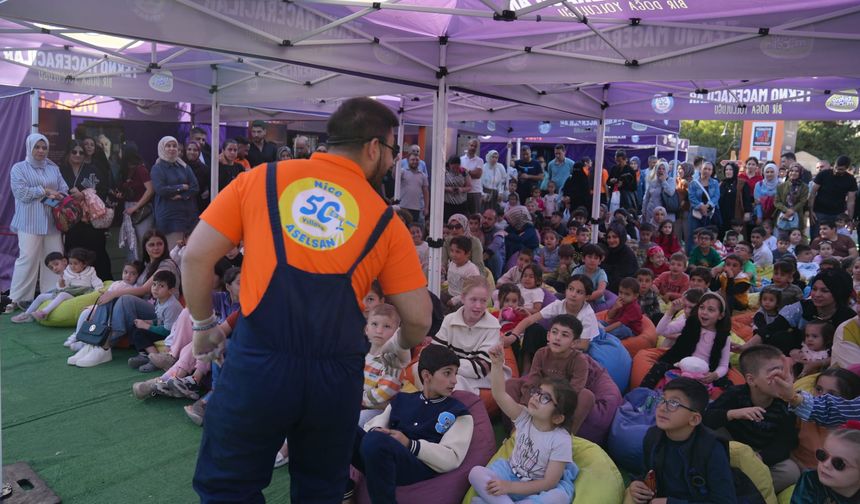 ASELSAN’ın Tekno Macera TIR’ı Mardin’de çocuklarla buluştu