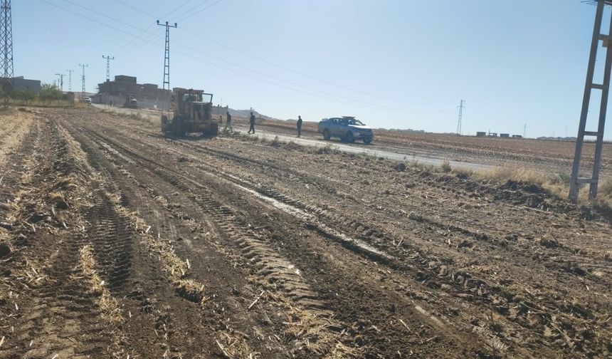 Tilmerç Mahallesi’nde Yeni Yol Açma Çalışması