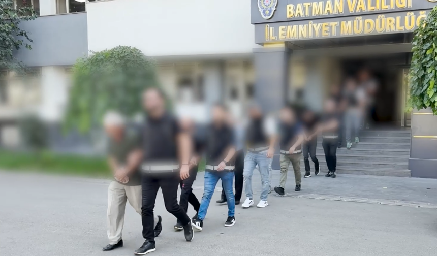 Batman’da Uyuşturucuya Darbe: 11 Torbacı Tutuklandı!