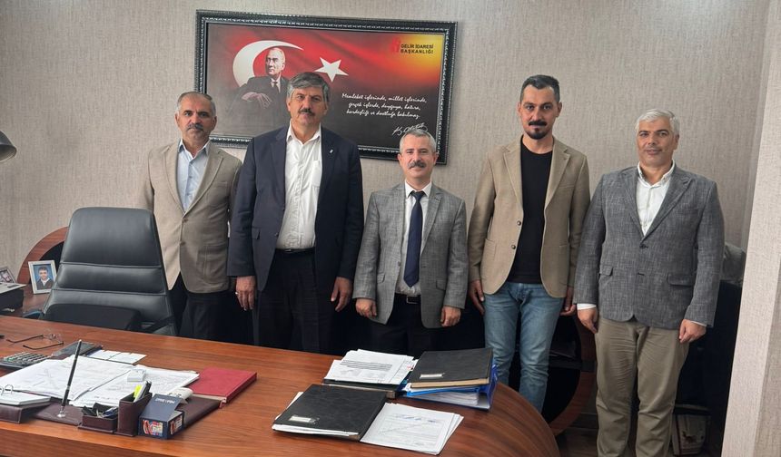 Başkan Çiftçi'den Vergi Dairesi Müdürüne Ziyaret