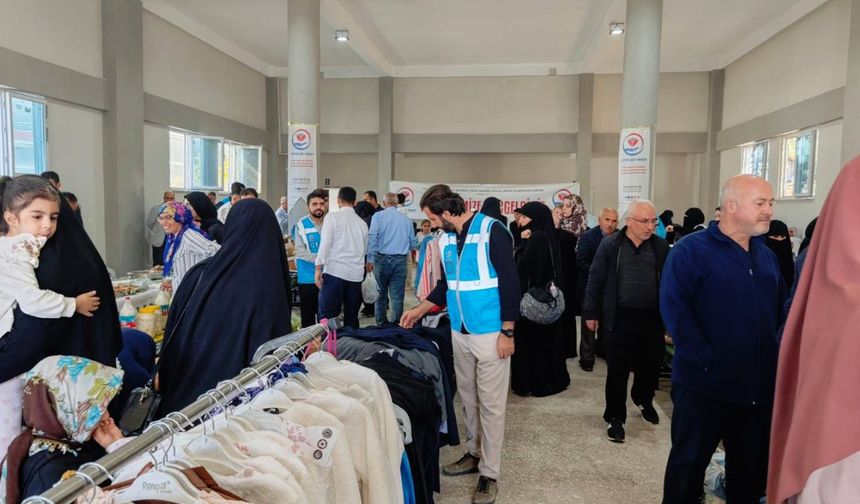 Batman'da yetim aileler yararına kermes düzenlendi