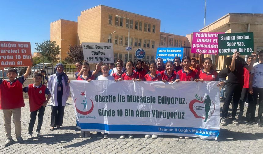 Hasankeyf’te Dünya Yürüyüş Günü Coşkusu