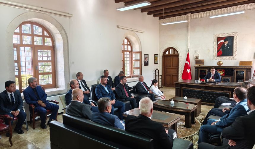 Kaymakam Öztaş Tebrikleri Kabul Etti