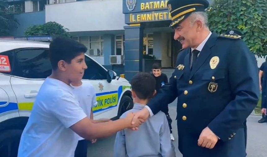 Batman’da çocukların Polis olma hayali gerçek oldu
