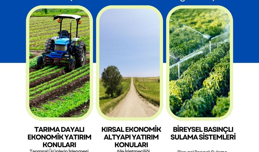 Tarım ve Kırsal Kalkınmaya Yönelik Kapsamlı Eğitim ve Bilgilendirme Toplantısı Düzenlenecek