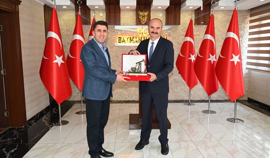 Tunceli Valisi Aygöl, Vali Canalp’i Ziyaret Etti