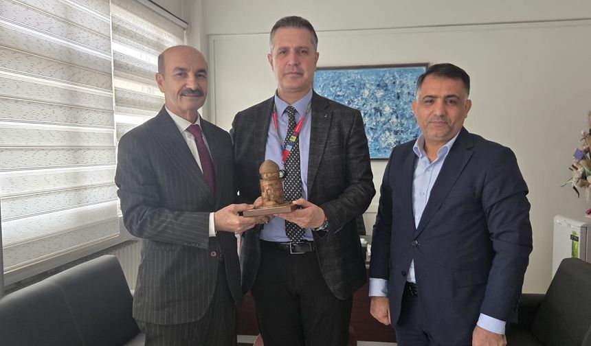 Batmanlı Prof. Dr. Sabahattin Ertuğrul’a hayırlı olsun ziyareti