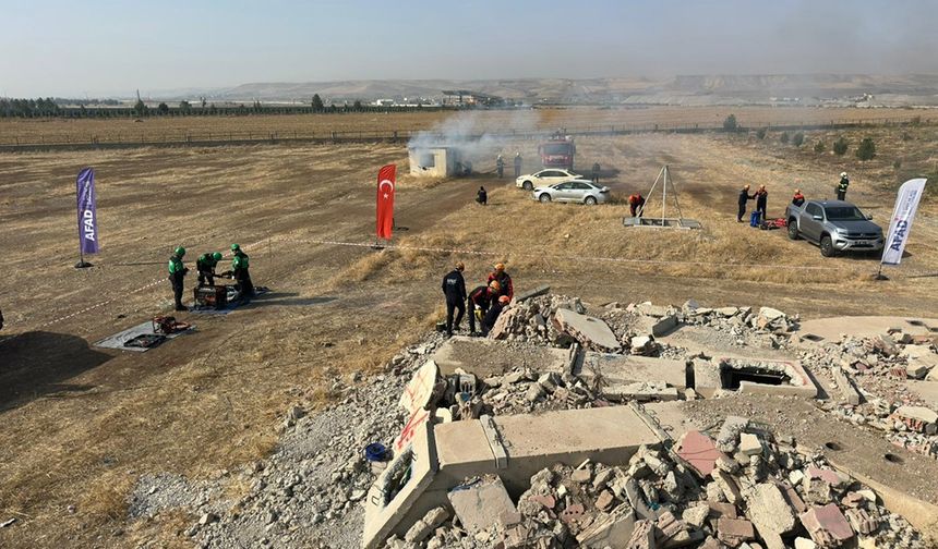 Batman'da TAMP 2025 tatbikatı tamamlandı