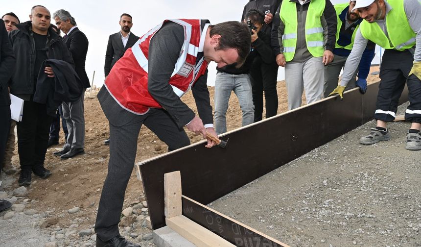 Türkiye’nin En Büyük Parkının İlk Çivisi Çakıldı