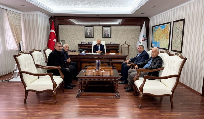 Minibüsçülerden Vali Canalp’e Sorun ve Çözüm Dosyası