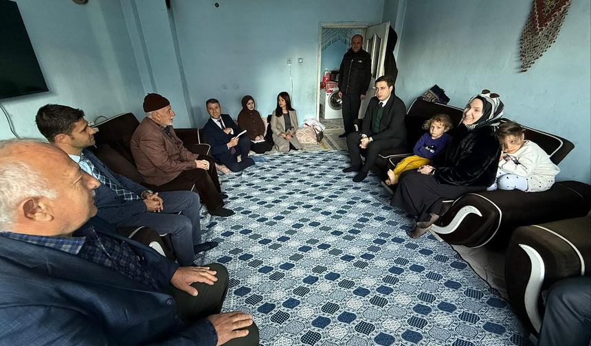 Sason ‘da Vatandaşların Talepleri Yerinde Dinleniyor