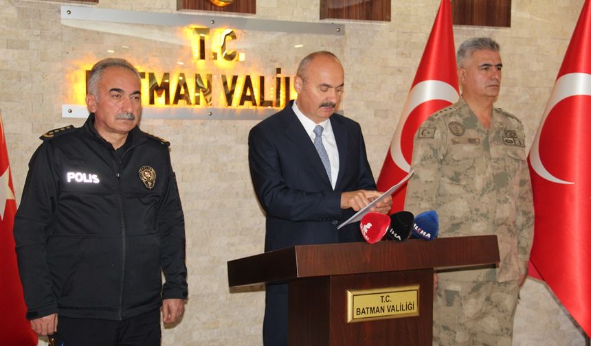 Batman’da Suç Oranlarında Düşüş Sürüyor