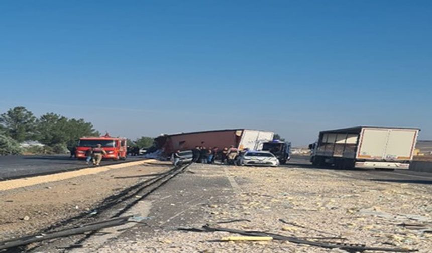 Diyarbakır-Batman yolunda zincirleme kaza