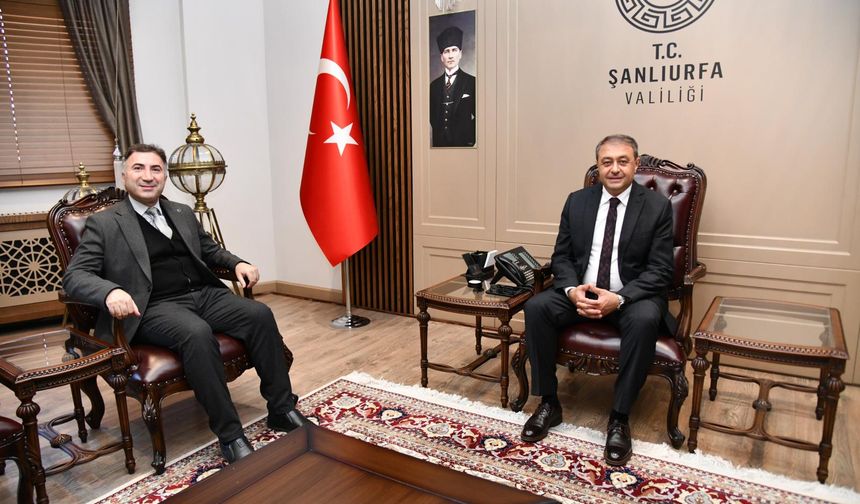 Rektör İdris Demir’den Şanlıurfa Valisi Şıldak’a Ziyaret