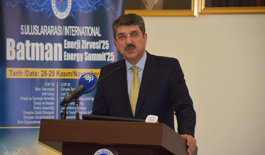 Batman’da Enerji Vizyonu Zirvesi: Türkiye Artık Masayı Kuran Ülke