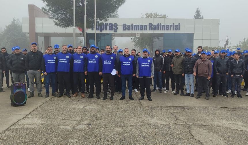 Tüpraş’ta ‘Norm Kadro’ Krizi: İşçilerden Kapı Önünde Sert Tepki