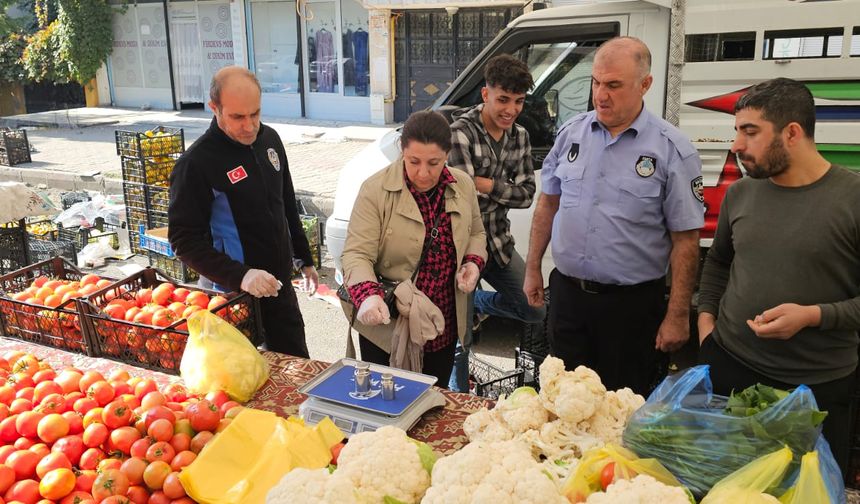 Batman’da Pazarlarda Tartı Denetimi