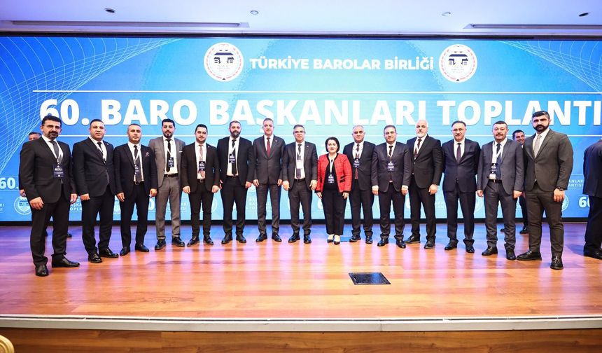 Baro Başkanları Ankara’da Buluştu