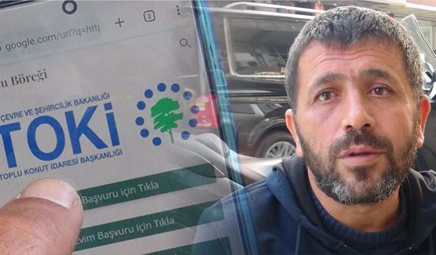 TOKİ sitesini taklit eden dolandırıcılar Simitçinin ev hayalini çaldı