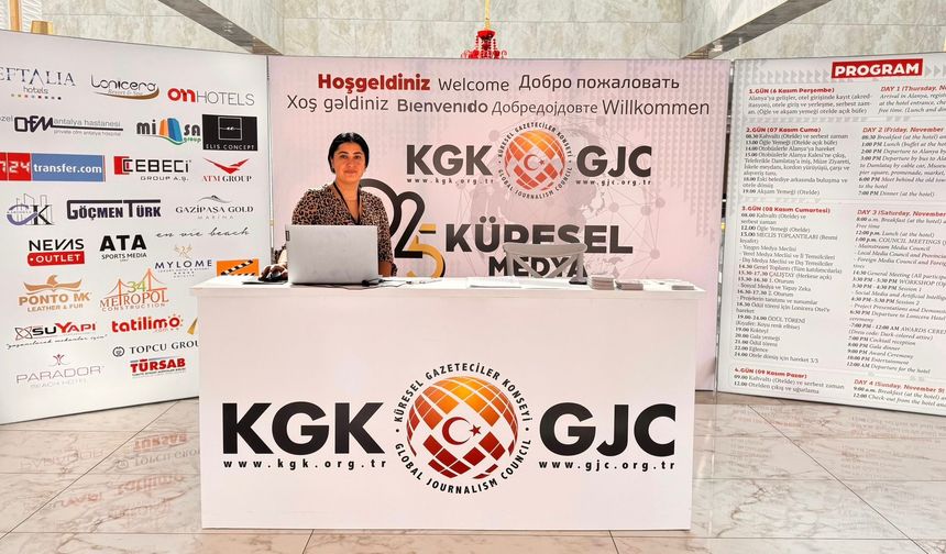 KGK 5.Küresel Medya Buluşması Alanya’da başladı