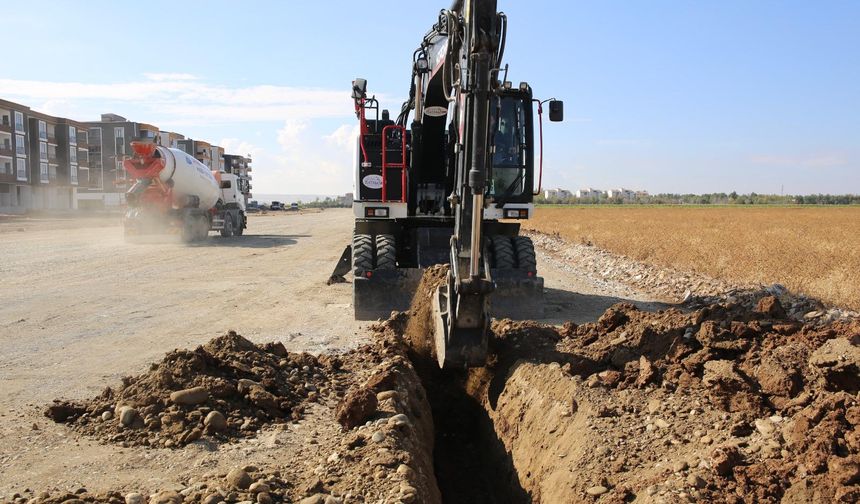 Recep Tayyip Erdoğan Bulvarı 2. Etap Alt Yapısı Yapılıyor