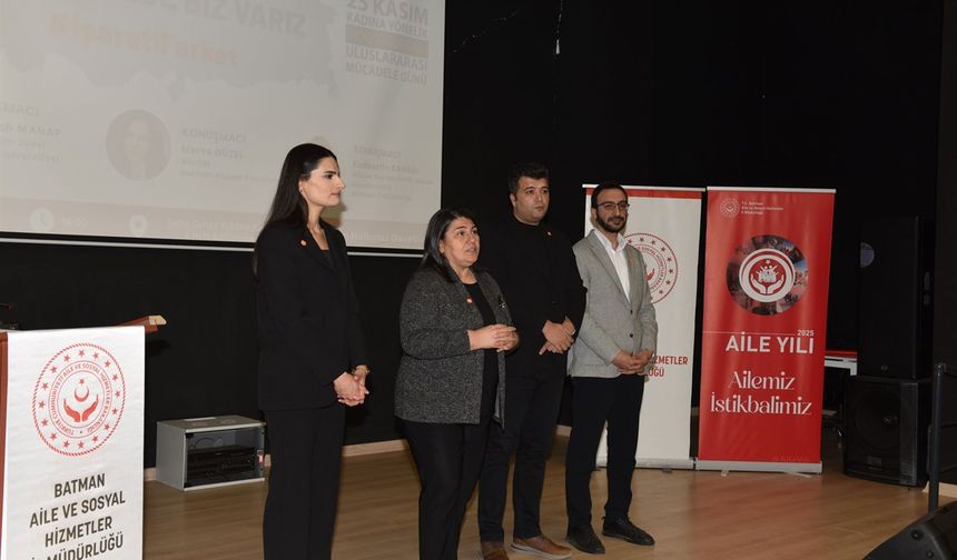 Dr. Canalp’ten Kadına Şiddetle Mücadelede Güçlü Mesajlar