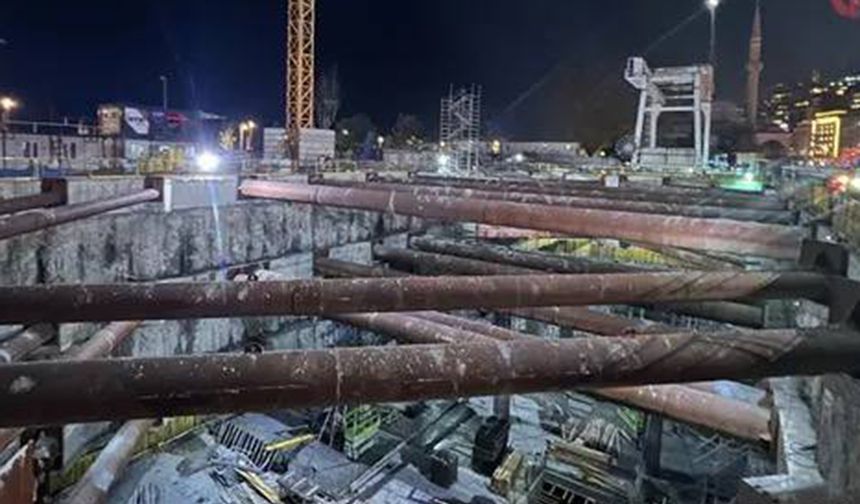 Metro inşaatında göçük: 1 işçi hayatını kaybetti