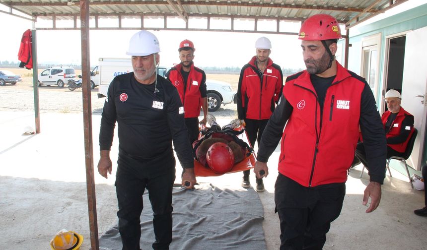 Umut Kervanı'ndan profesyonel arama kurtarma eğitimi atağı