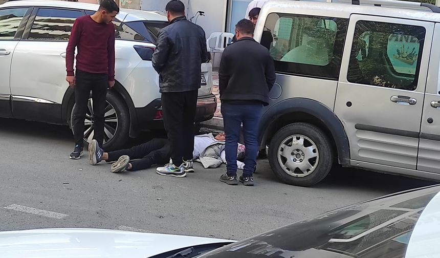 Trafik kazası: Motosiklet sürücüsü yaralandı