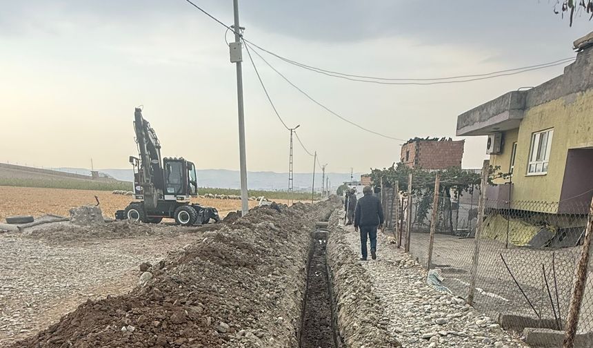 Köse Tarla Köyü’ne Yeni Su Hattı Döşüyor