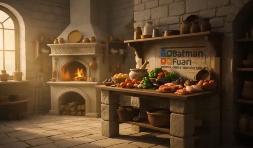 Batman’da lezzet tutkunları Gastronomi fuarında yöresel yemekler tattı