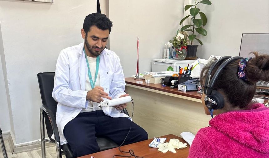 Okullarda İşitme Taraması yapıldı