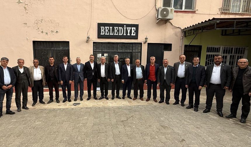 Habizbiniler Kayapınar Belediyesi'ni ziyaret etti