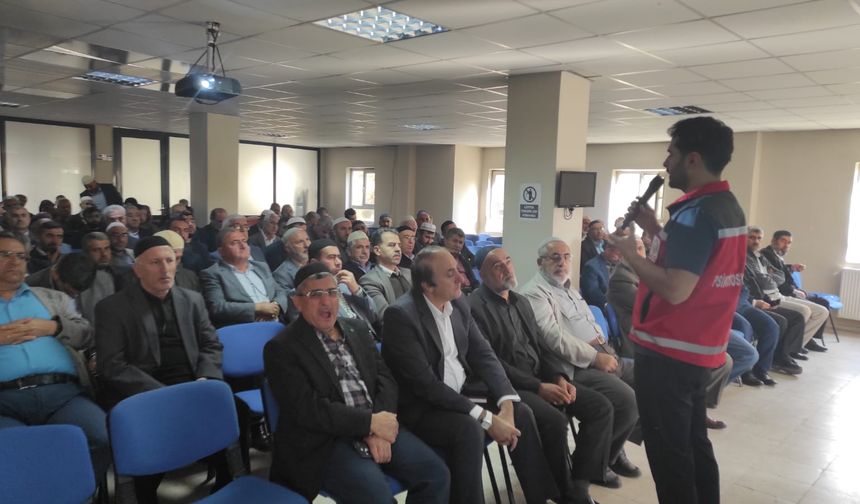 Din Görevlilerine uyuşturucuyla mücadele eğitimi verildi