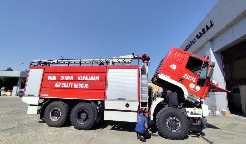 Batman Havalimanı Kışa Hazır