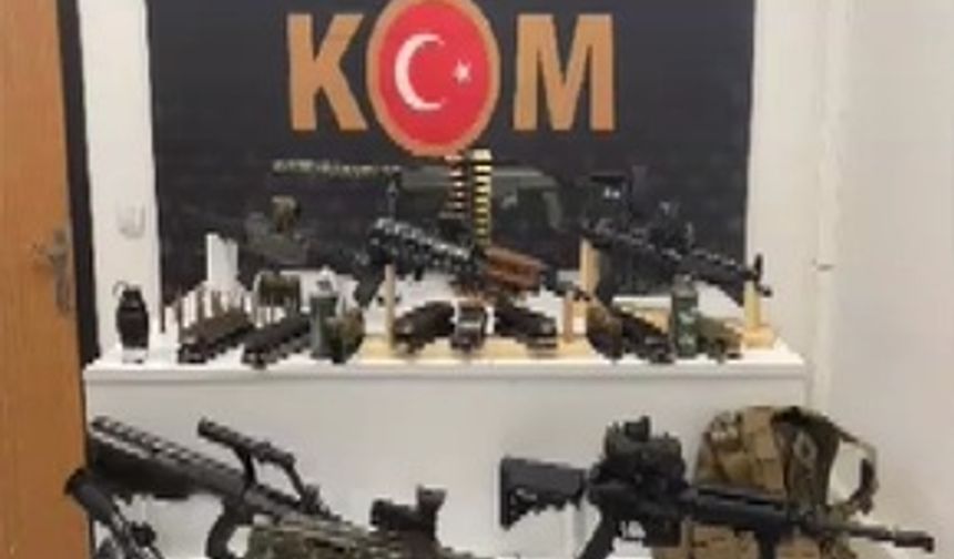 Mardin’de silah kaçakçılığı operasyonu; 2 gözaltı