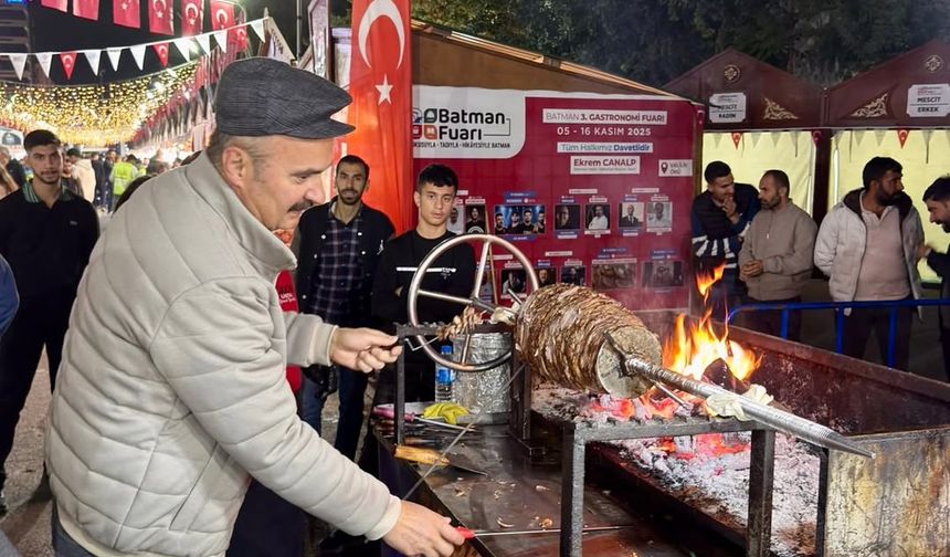 Batman'da 3.Gastronomi Fuarı’na rekor ziyaretçi bekleniyor