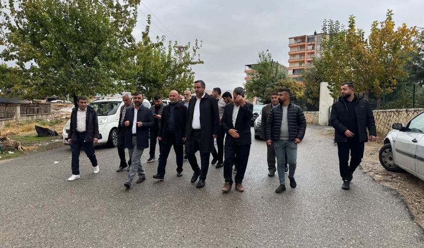 Ramanlı, Kozluk’ta Halkla Buluştu